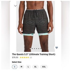 Chubbies Ultimate Training 2.0 Compression Lined 5.5 inch Shorts The Quests